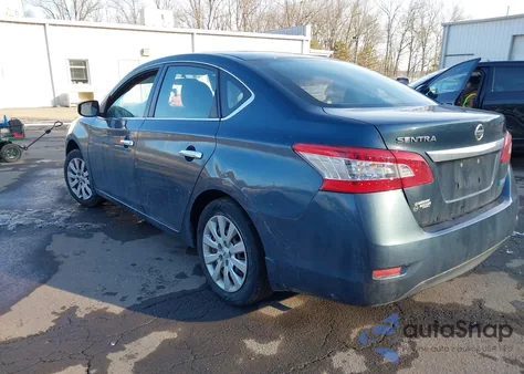 2014 Nissan Sentra S from USA, damaged, VIN 3N1AB7AP2EL682749